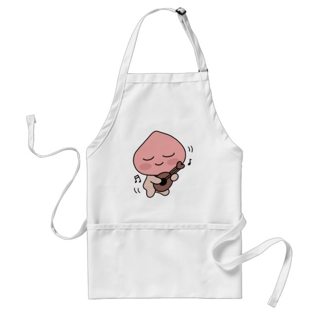 Apeach summer body standard apron (Front)