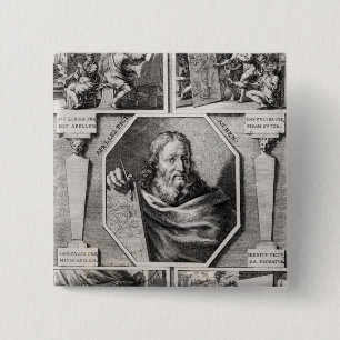 Apelles 2 Inch Square Button
