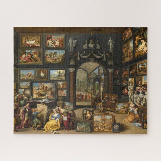 Apelles Painting Campaspe by Willem van Haecht Jigsaw Puzzle (Horizontal)