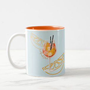  Aperol O'Clock Two-Tone Coffee Mug