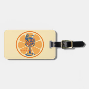  Aperol Per Favore Luggage Tag