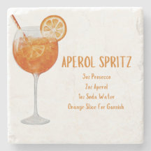 Aperol Spritz Coaster