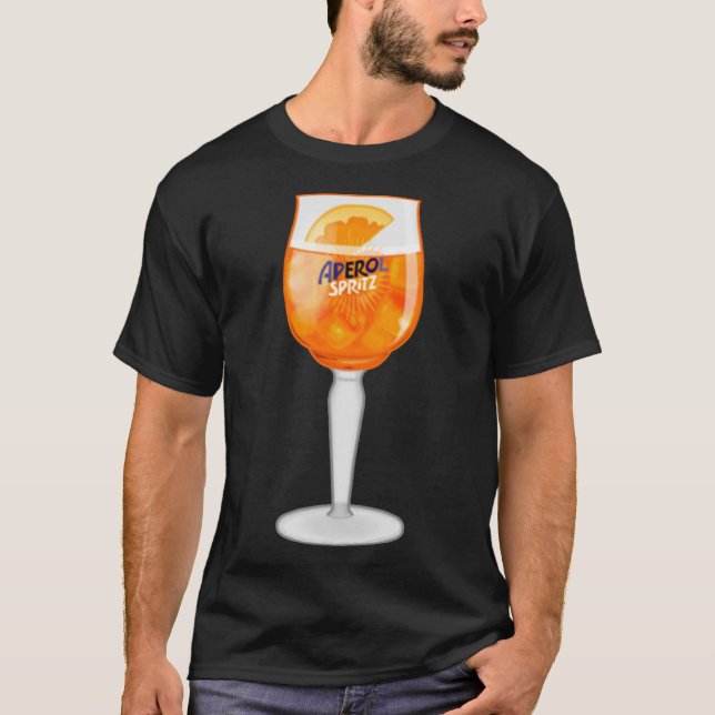 Aperol Spritz in a Glass Classic T-Shirt (Front)