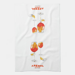 Aperol Spritz Kitchen Towel