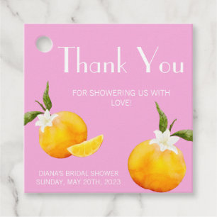 Aperol Spritz Main Squeeze Bridal Shower Favour Ta Tags