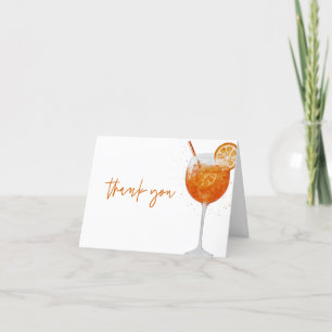Aperol Spritz Merci Cartes Italie nuptiale douche
