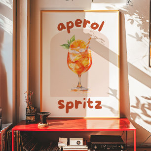 Aperol Spritz   OEuvre murale tendance   Poster mi