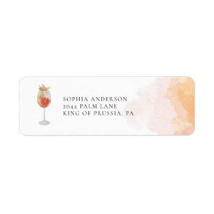 Aperol Spritz Orange Cocktail