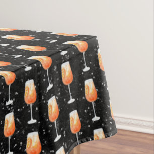 Aperol Spritz Pattern Tablecloth