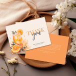 Aperol Spritz Watercolor Bridal Shower  Thank You Card<br><div class="desc">Aperol Spritz Watercolor Bridal Shower Thank You Card</div>
