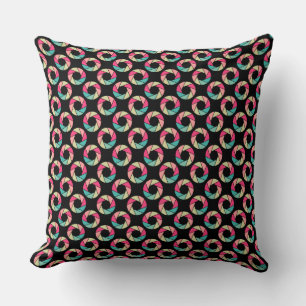 Aperture Pattern - Colours 01 Throw Pillow