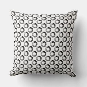 Aperture Pattern - Tonal Throw Pillow