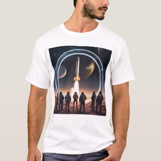 "Ape's First Glimpse at the Stars" T-Shirt