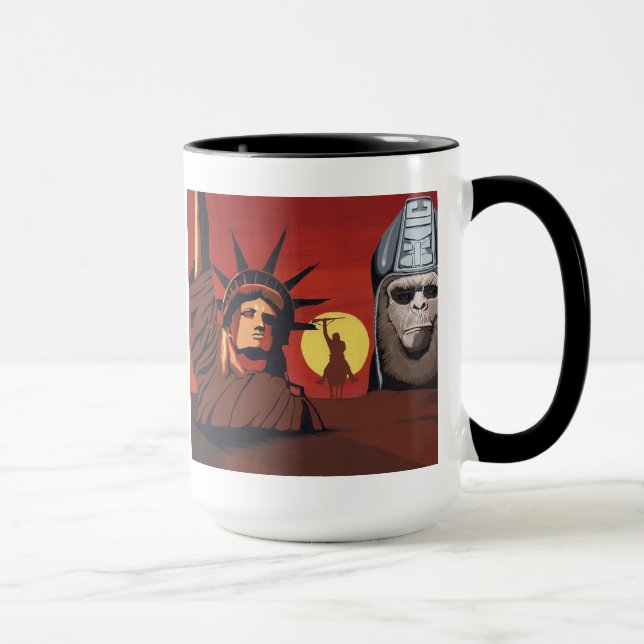 Apes rules the World mug (Right)
