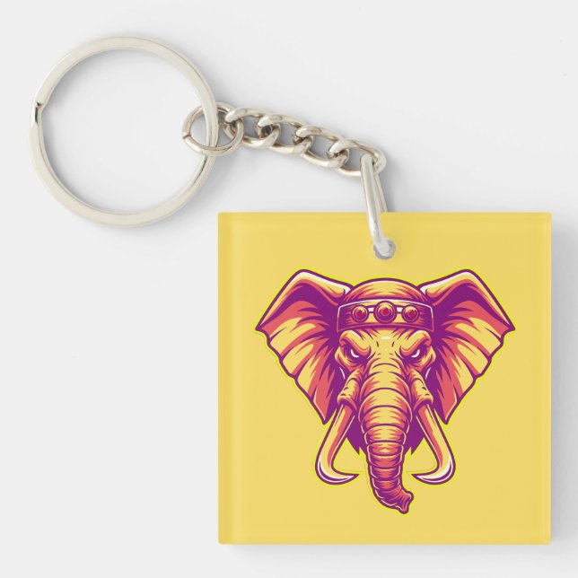 Apex Pachyderm - High-Voltage Circuit Edition Keychain (Front)