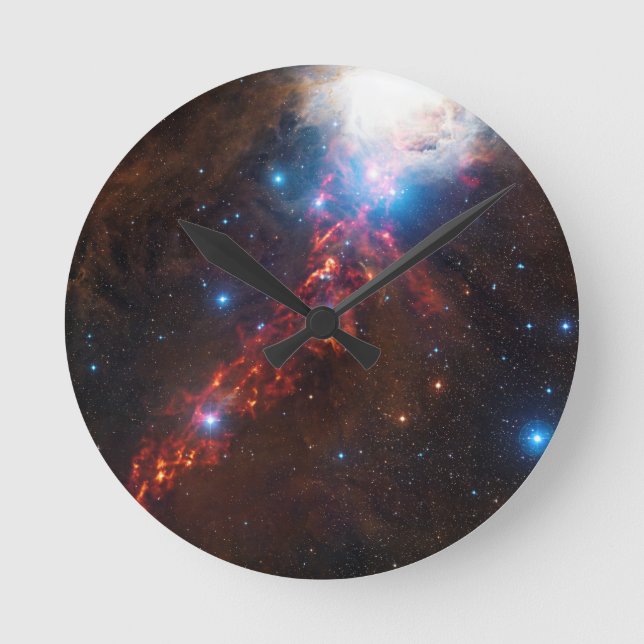 APEX View of a Star Formation in the Orion Nebula Round Clock (Front)