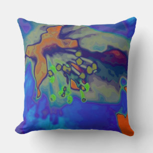 Apfelblüte/Apple blossom b/o/g Throw Pillow