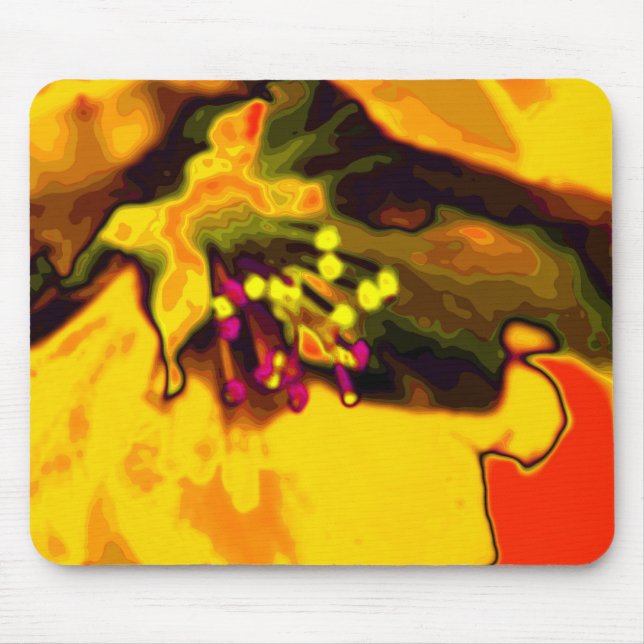 Apfelblüte Mouse Pad (Front)