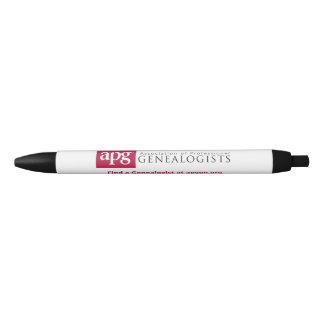 APG "Find a Genealogist" Stylo avec encre noire
