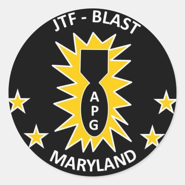 APG Ice Hockey Classic Round Sticker (Front)