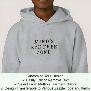 Aphantasia Mind’s Eye Free Zone Font Black