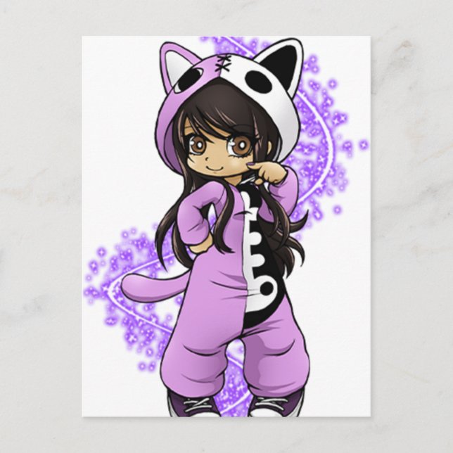 Aphmau Official Limited Edition Postcard (Front)