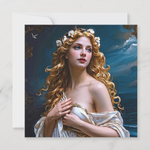 "Aphrodite: Goddess of Love and Light" Invitation