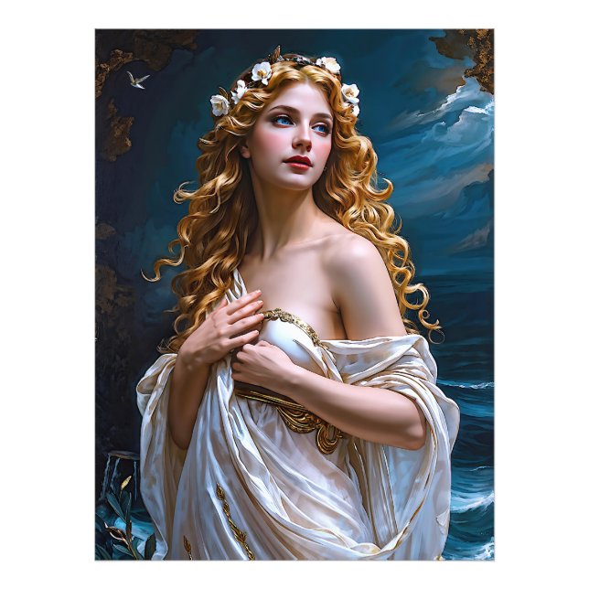 "Aphrodite: Goddess of Love and Light" Photo Print (Front)