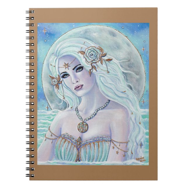 Aphrodite goddess of love by Renee Lavoie Notebook (Front)