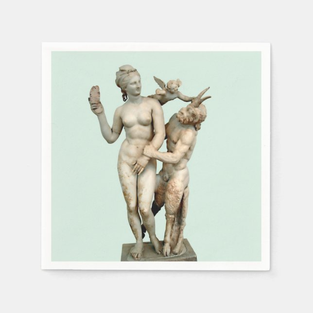 Aphrodite, Pan and Eros Napkin (Front)