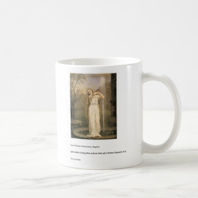 APHRODITE WITH A NINE-IRON COFFEE MUG (Right)
