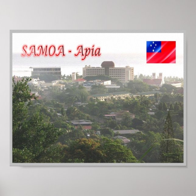 Apia  Upolo - Samoa  - Poster (Front)