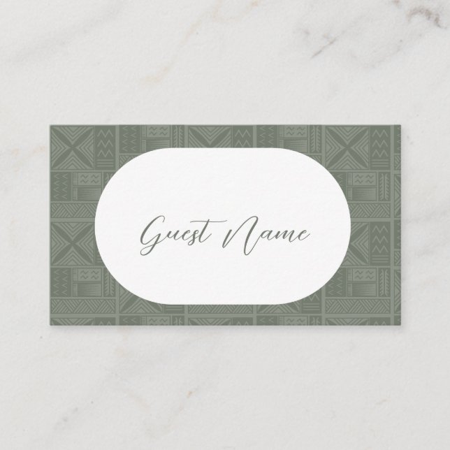 Apia Wedding Placecard (Front)