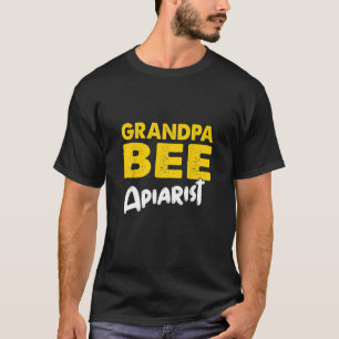 Apiarist Beekeeper Grandpa Bee Apiculture Beekeepi T-Shirt