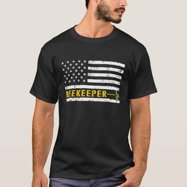 Apiarist Beekeeper Set Goal Bee Apiculture Beekeep T-Shirt (Front)