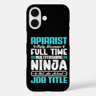 Apiarist Beekeeping Job Profession Apiary Career iPhone 16 Case