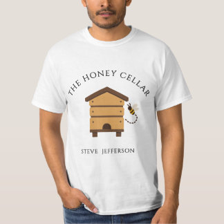 Apiary Beekeeper Honey Artisan Beehive Brand T-Shirt