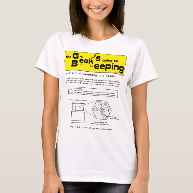 Apiculture geek (cartes de remplacement) - T-shirt (Devant)