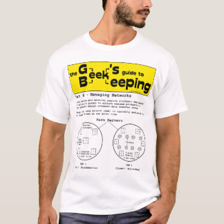 Apiculture geek (Réseaux) - T-shirt blanc