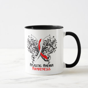 Aplastic Anemia Awareness Butterfly Mug