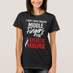 Aplastic Anemia Survivor Anemic Warrior 2 T-Shirt