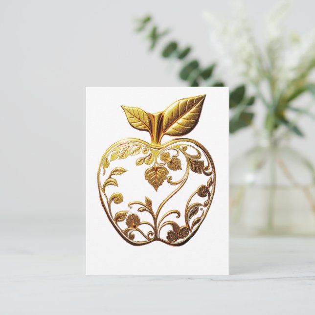 Aplle Postcard (Standing Front)