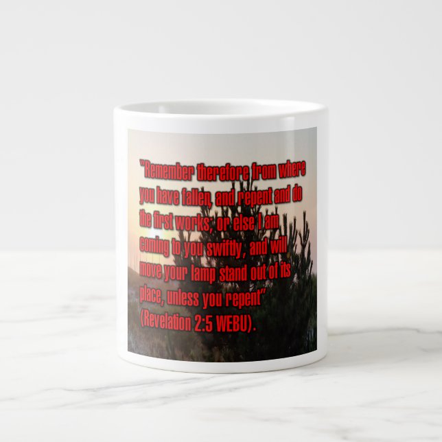 Apocalypse 2:5 WEBU Mug (Devant)