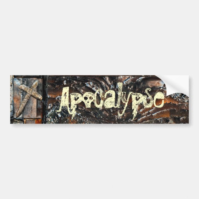 Apocalypse Bumper Sticker (Front)