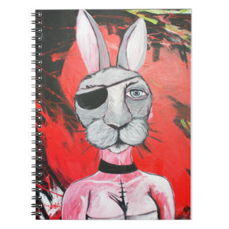 Apocalypse Bunny Friend Notebook