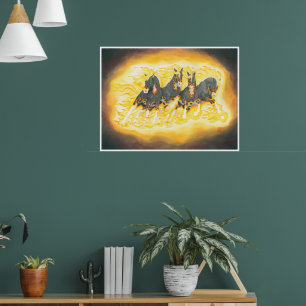 Apocalypse Horses Poster