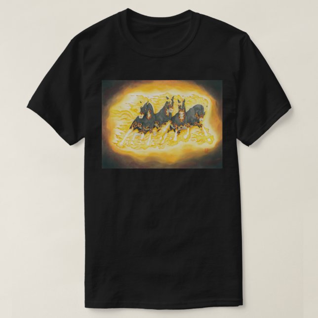 Apocalypse Horses T-Shirt (Design Front)