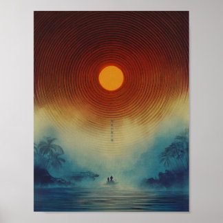 Apocalypse Now Japanese vintage digital art Poster