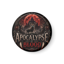 Apocalypse of Blood Horror Magnet