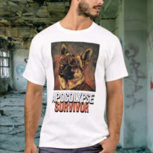 Apocalypse Survivor Dog T-Shirt